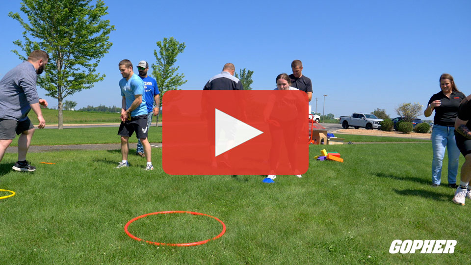 16. HulaHoop Toss - Gopher PE Professional Development