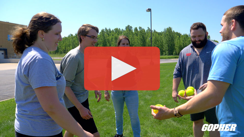 20. Tennis Ball Challenge - Gopher PE Professional Development